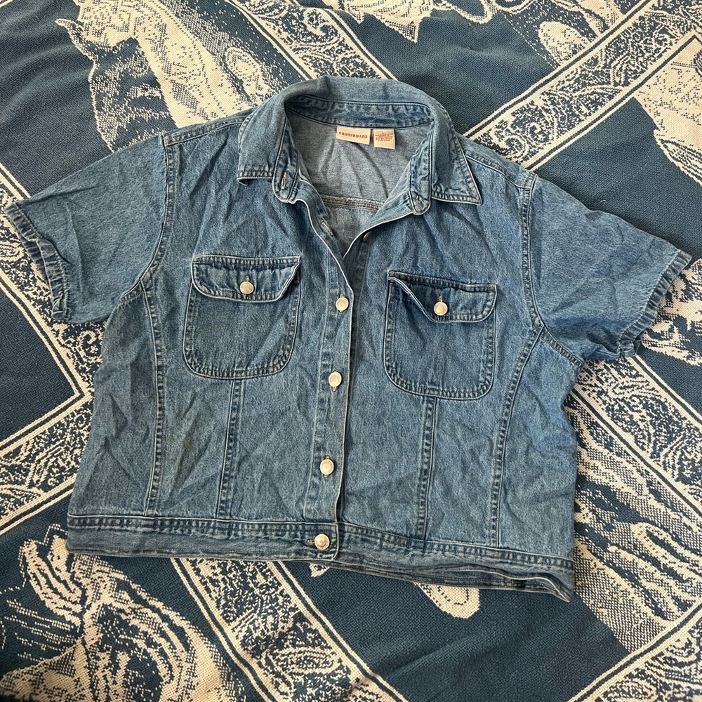 vintage crossroads jean top